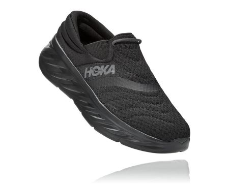 Hoka One One Ora Recovery Shoe 2 Barbati - Sandale Negrii / Negrii | RO-lW9LZ6z